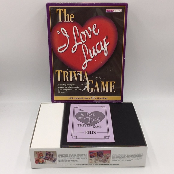 The I Love Lucy Trivia Game Television Show Board Game Vintage 1998 - Picture 14 of 14